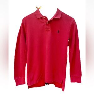 Polo by Ralph Lauren Kids Bright Red Polo Shirt Valentines Day - Size L